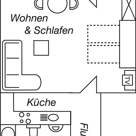 Apartament Objekt-nr 73 - - Kaiserallee *